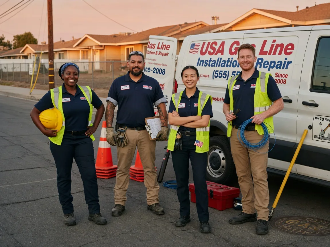 Gas Line Installation company in Chico, CA
